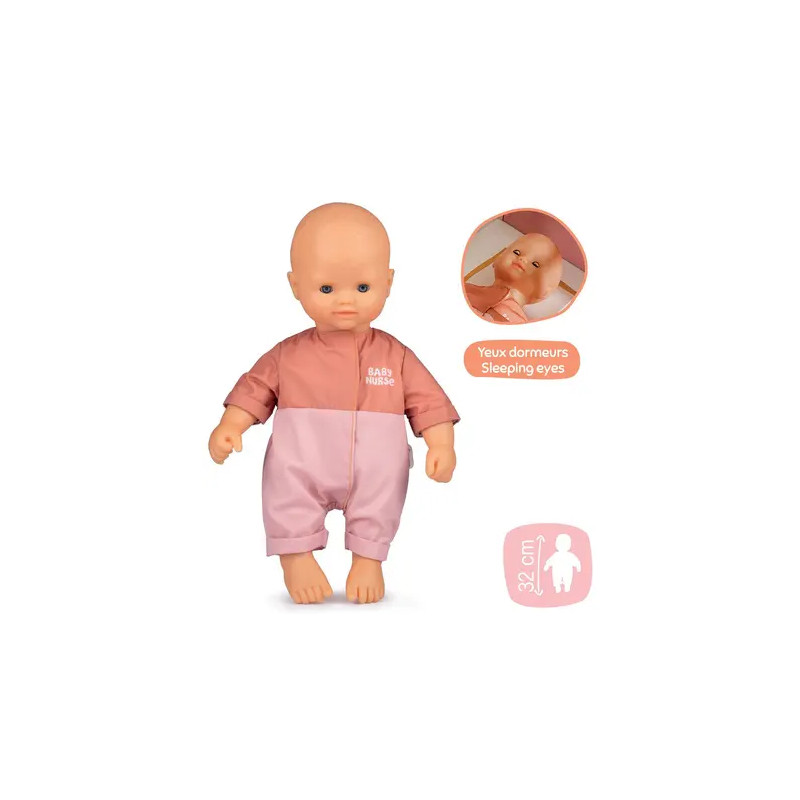 Baby Nurse Poupon 32cm - SMOBY