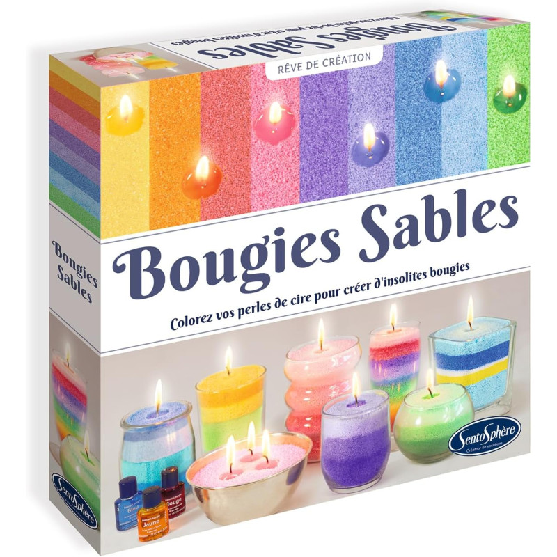 Bougies sable - SENTOSPHERE