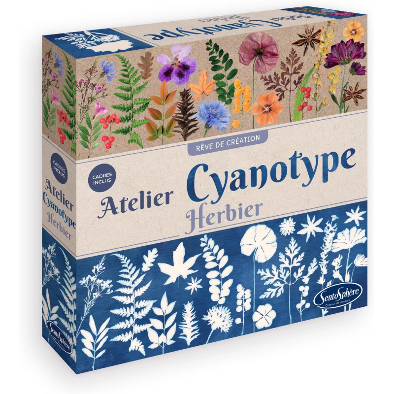 Atelier cyanotype herbier - SENTOSPHERE