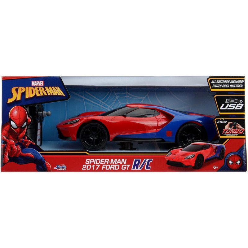 Spider-Man RC 1/16 Ford GT - JADA
