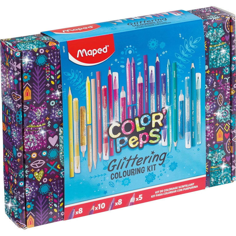 Kit de coloriage scintillant - MAPED