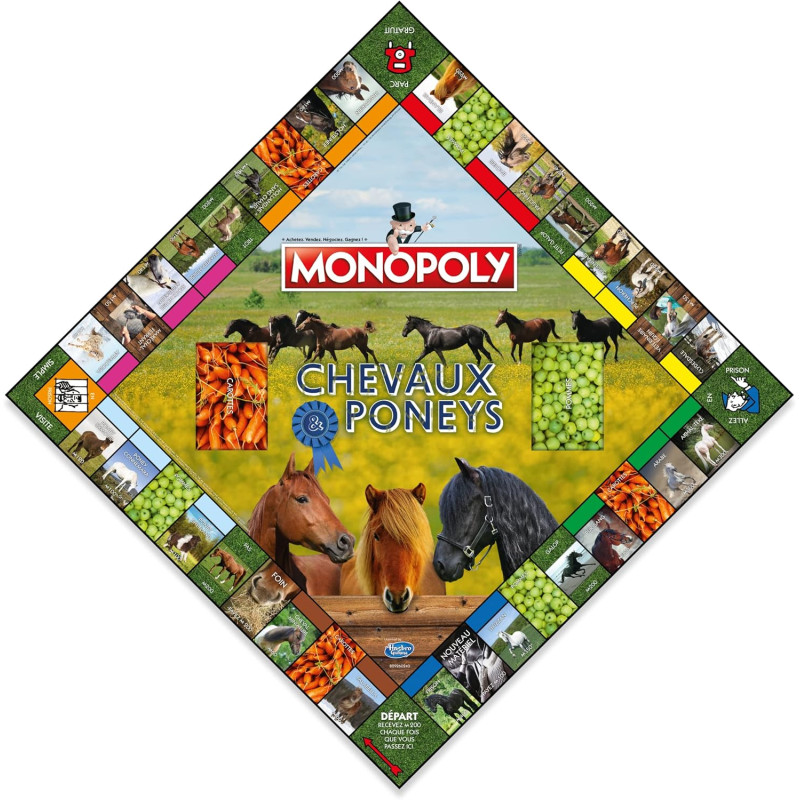 Monopoly cheveaux et poneys - WINNING MOVES