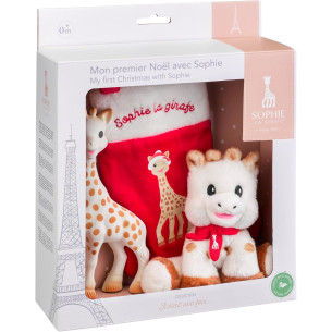 Coffret mon 1er Noël avec Sophie La Girafe - VULLI
