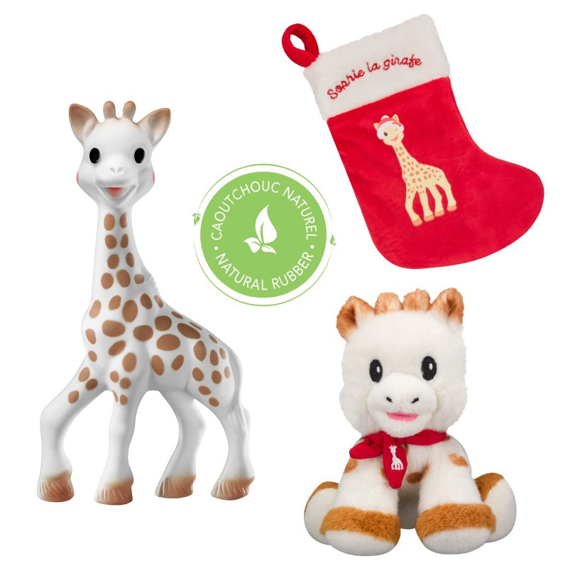 Coffret mon 1er Noël avec Sophie La Girafe - VULLI