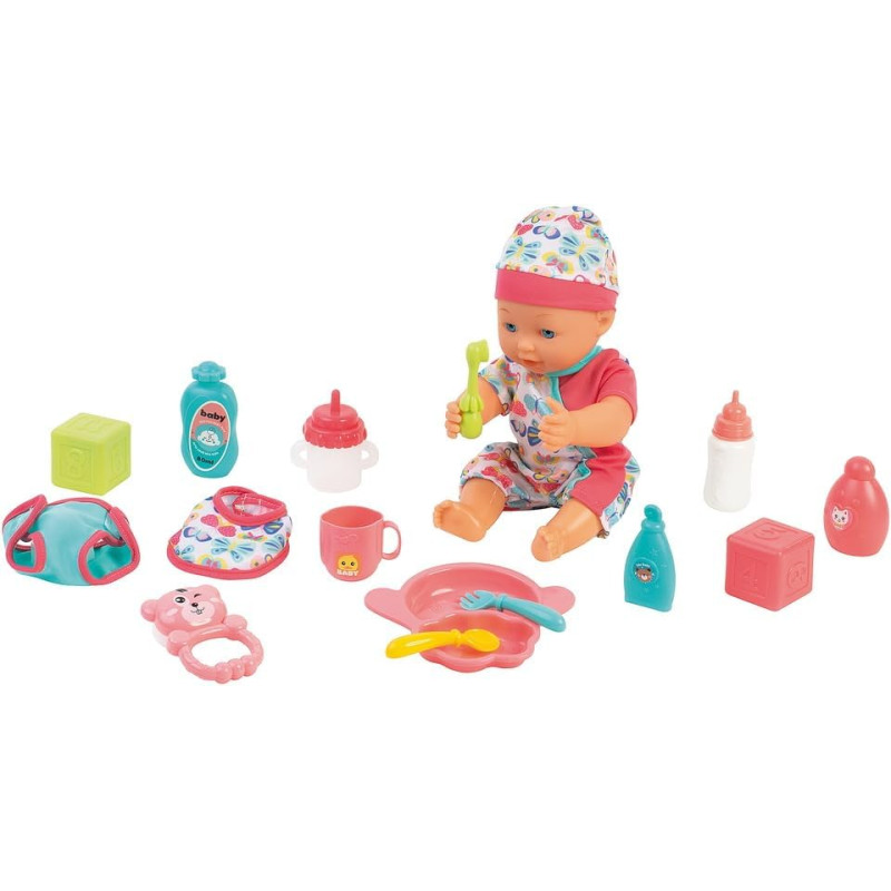 Coffret bébé poupon 30cm - WDK