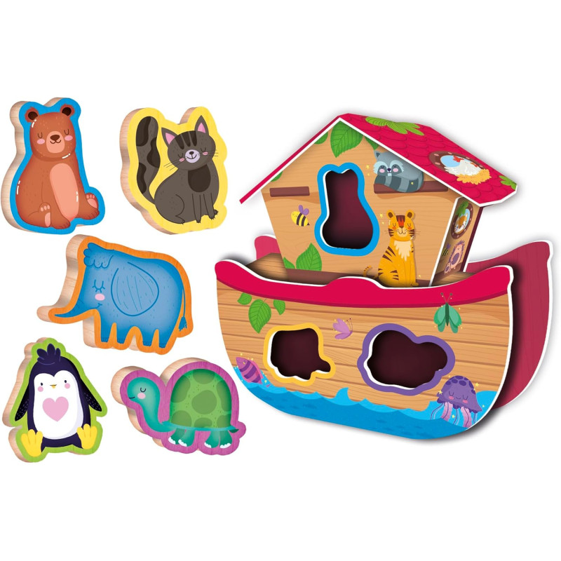 Les animaux en bois Montessori Baby - LISCIANI