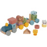 Train bois animal 32cm - WDK
