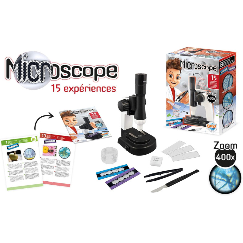 Microscope 15 expériences - BUKI