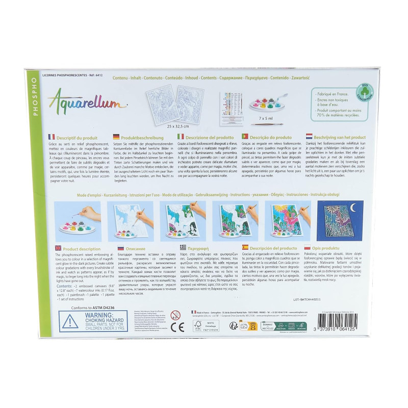 Aquarellum Licornes - SENTOSPHERE