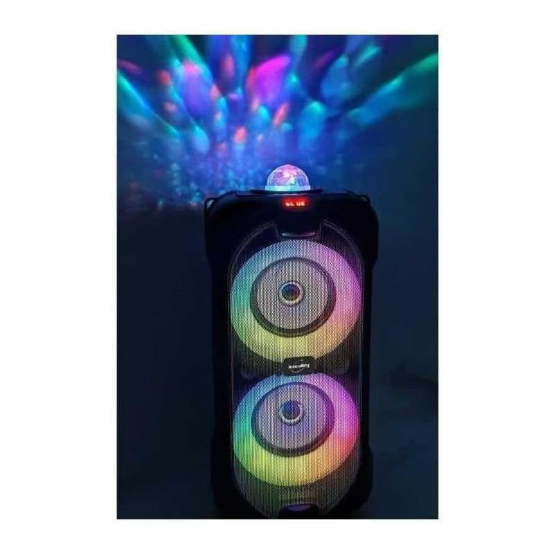 Enceinte lumineuse Bluetooth KA07 bowl - INOVALLEY