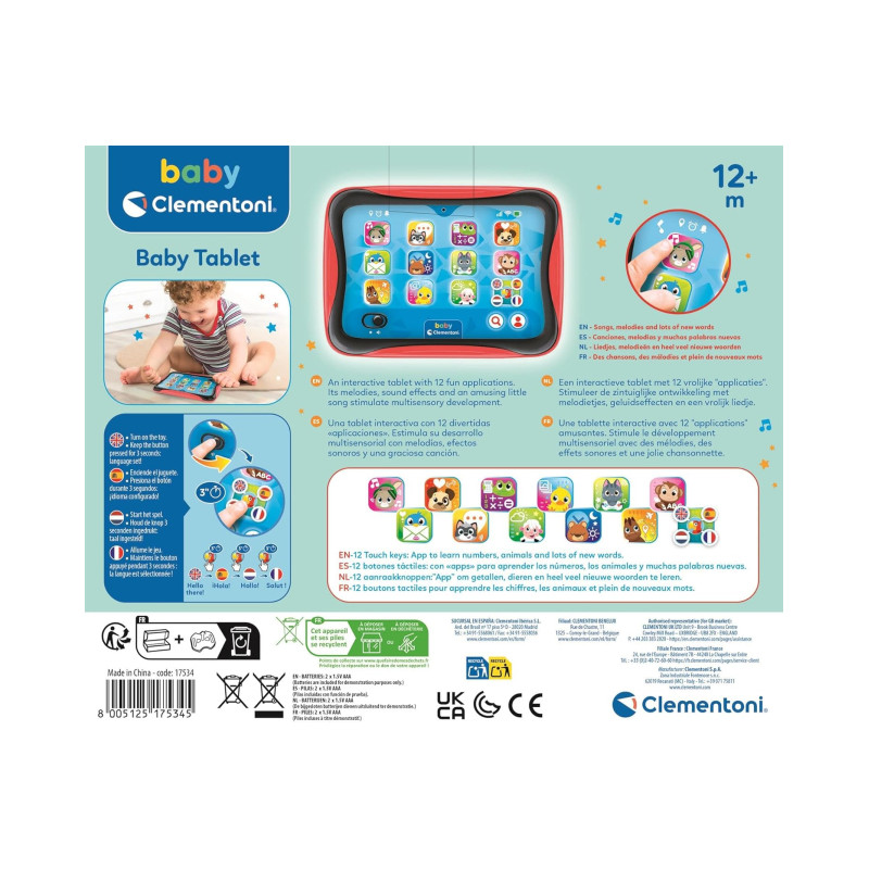 Ma première tablette - CLEMENTONI