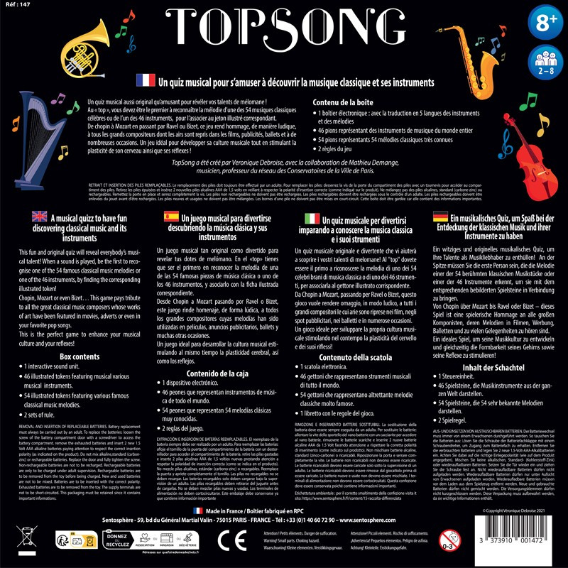 Topsong - SENTOSPHERE