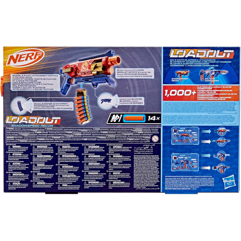 Nerf Loadout Shadowspeed - NERF