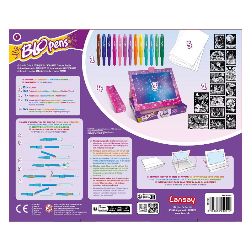 Blopens studio créatif féérique - LANSAY