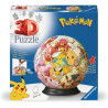 Puzzle 3D ball 72 pièces Pokémon - RAVENSBURGER