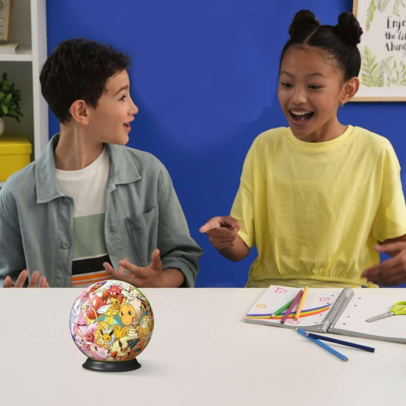 Puzzle 3D ball 72 pièces Pokémon - RAVENSBURGER