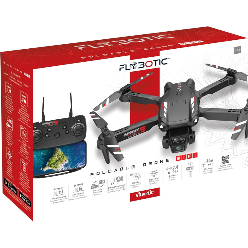 Drone Foldable Wifi - FLYBOTIC