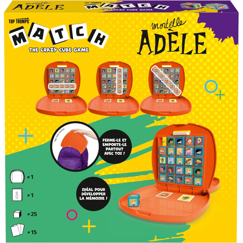 Match mortelle Adele - TOP TRUMPS MATCH
