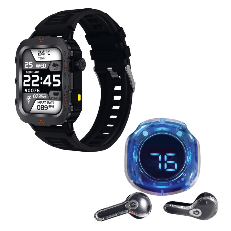 Ensemble montre et écouteurs - INOVALLEY