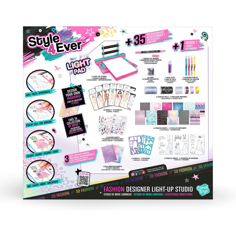 Studio de mode lumineux - CANAL TOYS