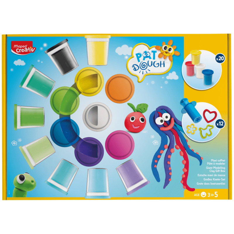 Set pâte à modeler Pat'Dough - MAPED CREATIV