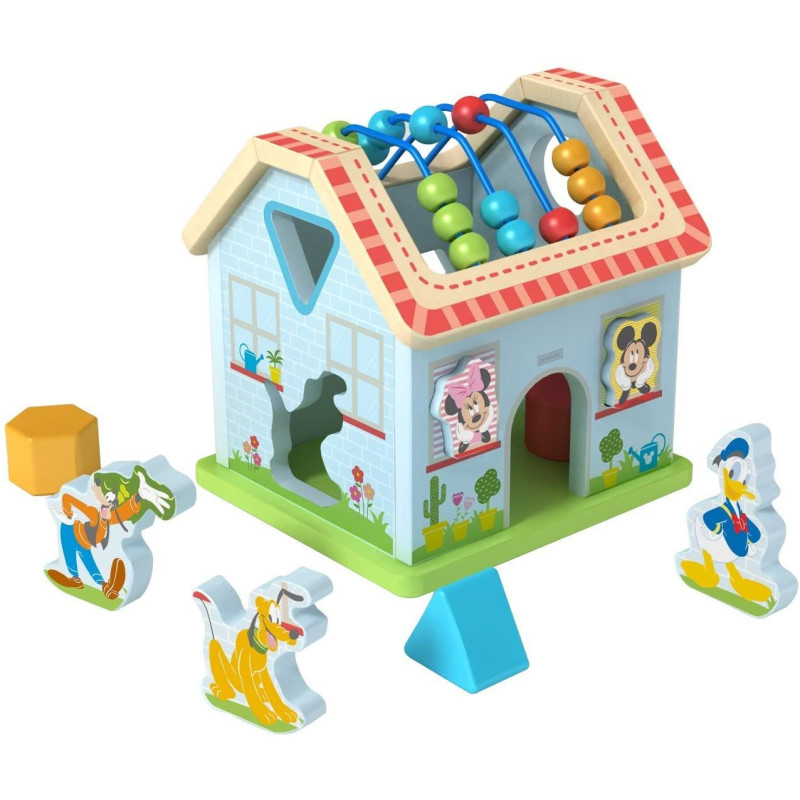 Maisonette cubes bois 8 pièces - DISNEY