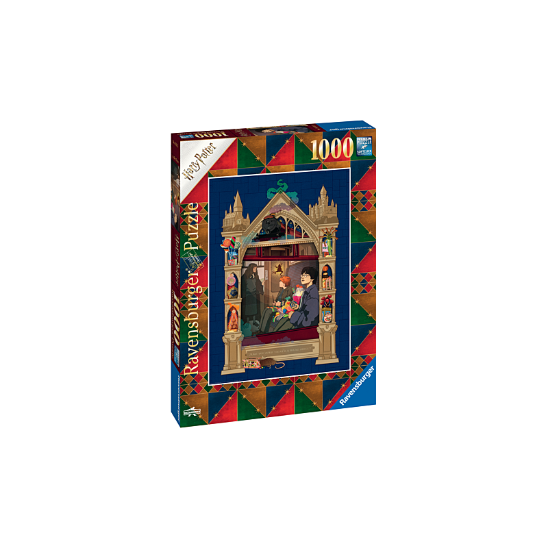 Puzzle 1000 pièces - Harry Potter en route vers Poudlard - RAVENSBURGER