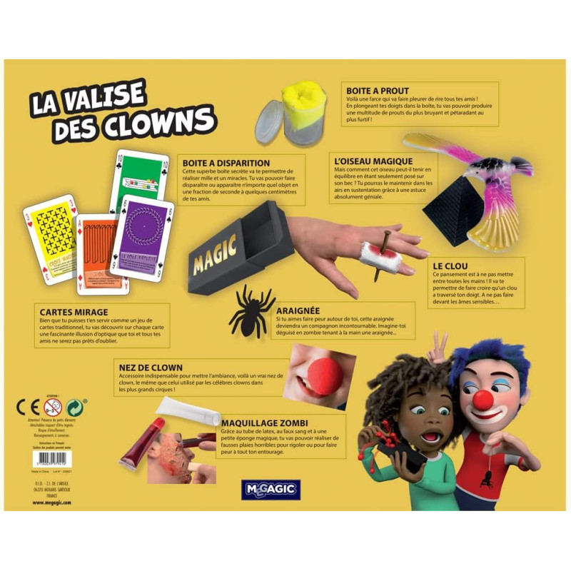 La valise des clowns - MEGAGIC