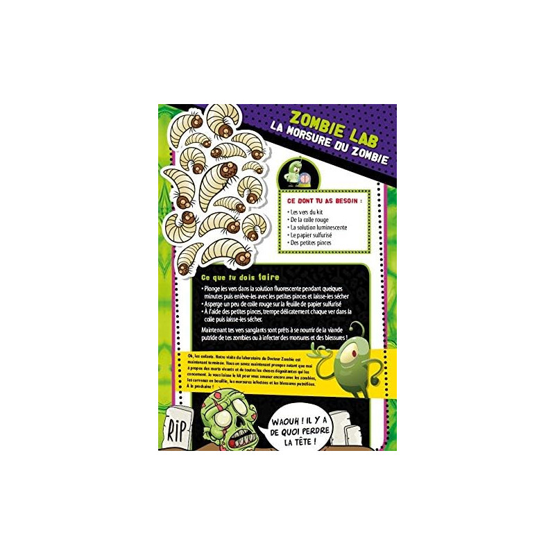 Labo du docteur zombie - LISCIANI