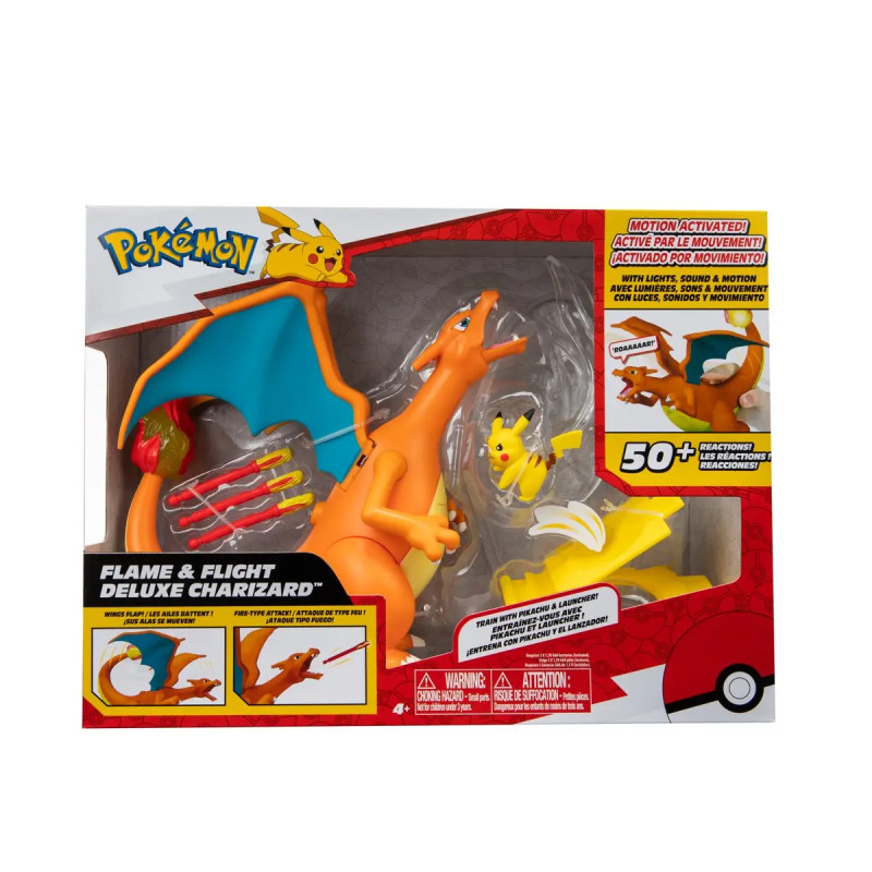 Figurine Pokémon Deluxe Dracaufeu - BANDAI