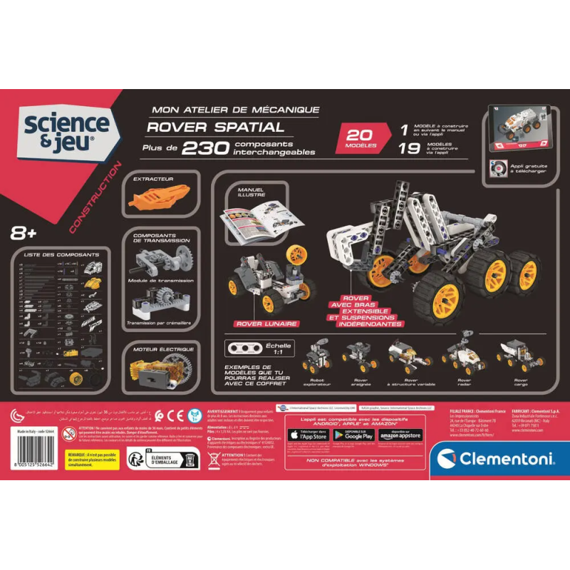 Rover spacial Nasa - CLEMENTONI