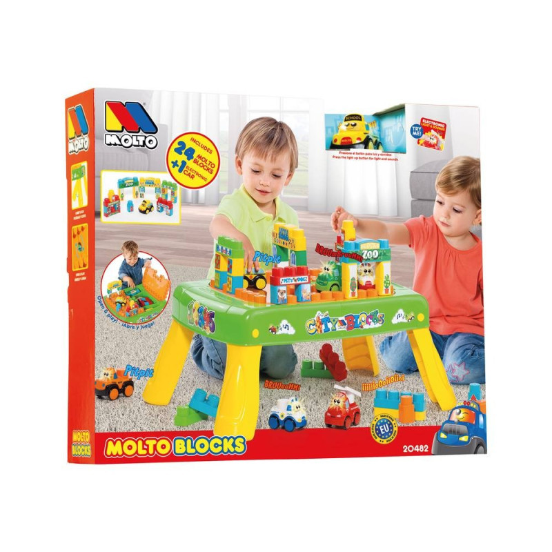 Table d'activités avec 25 blocs - MOLTO