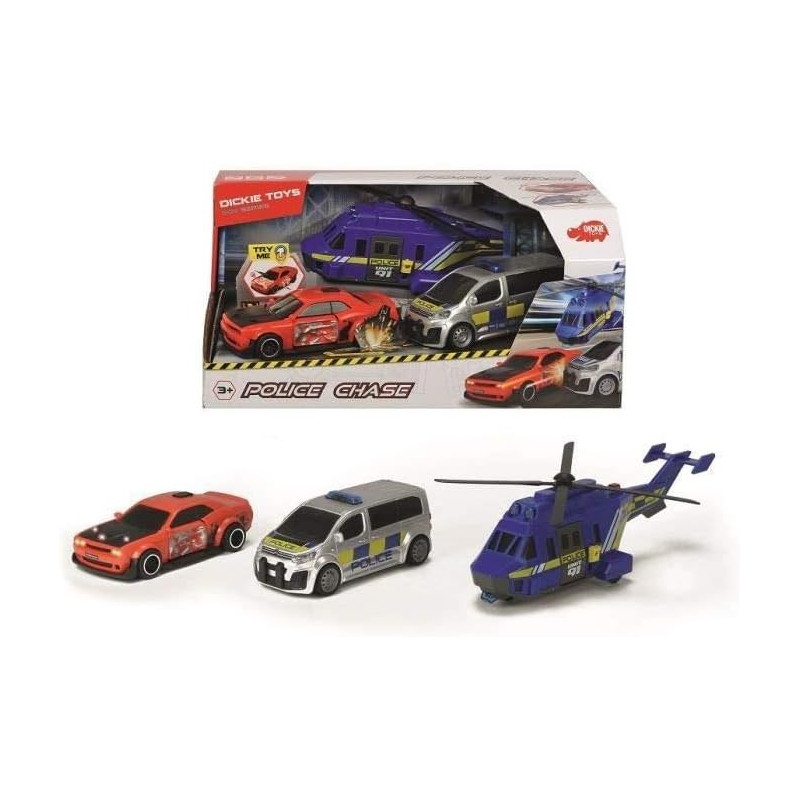 Coffret poursuite policière - SMOBY