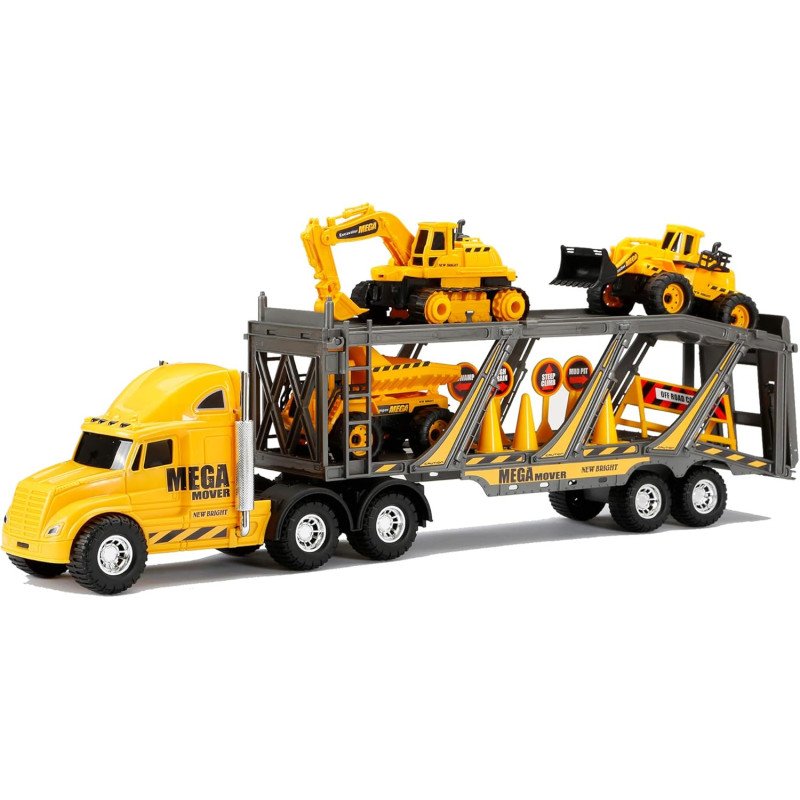 Camion transport - Travaux Public - 3 engins - NEW BRIGHT