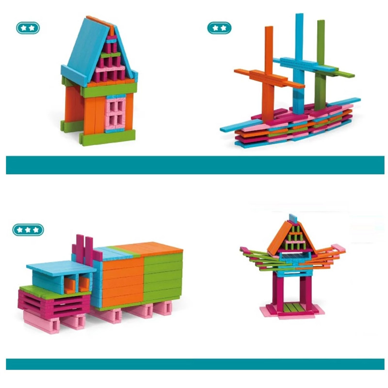 Baril 100 planchettes en bois - TROUSSELIER