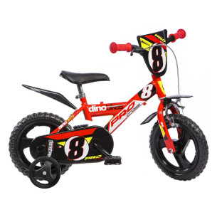 Vélo 12P enfant rouge - DINO BIKES