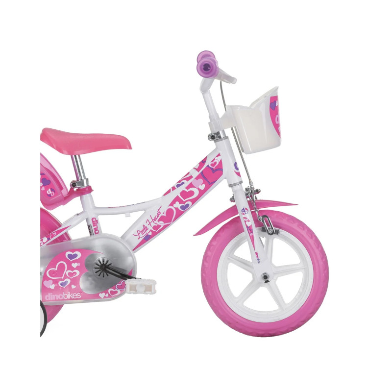 Vélo 12P enfant rose - DINO BIKES