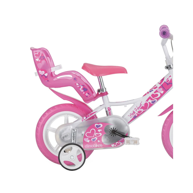 Vélo 12P enfant rose - DINO BIKES