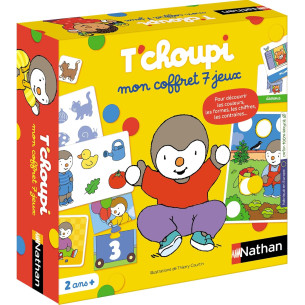 T'Choupi mon coffret 7 jeux - DUJARDIN