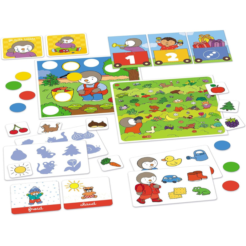 T'Choupi mon coffret 7 jeux - DUJARDIN