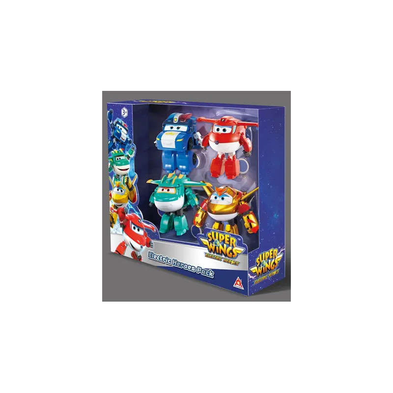 Pack de 4 transforming - AULDEY TOYS