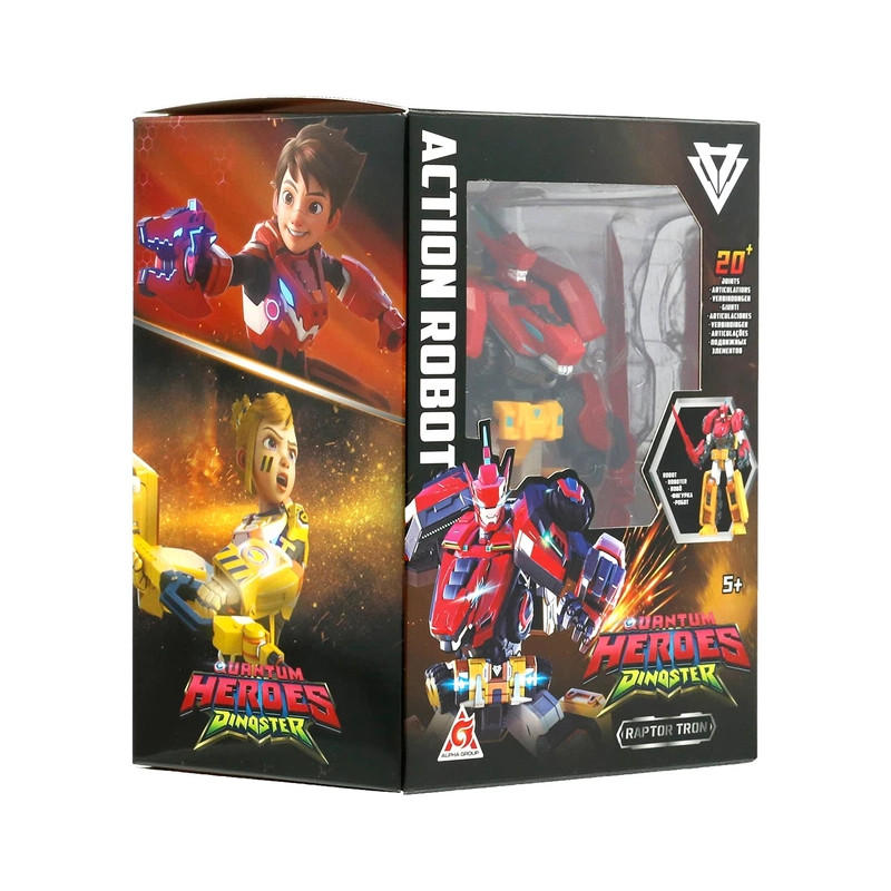 Robot articulé 12cm Dinoster - AULDEY TOYS