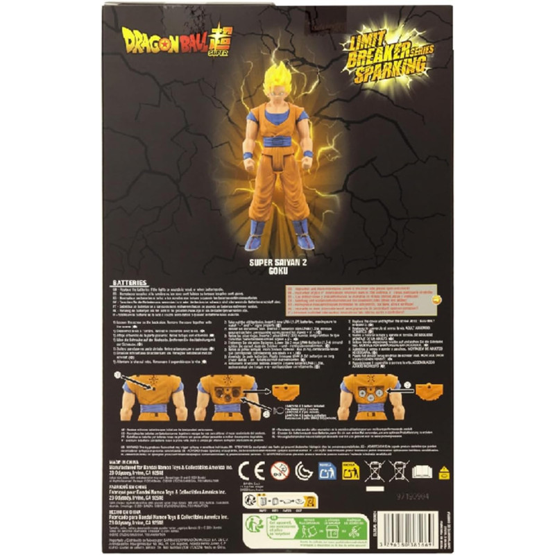 Figurine super Saiyan 2 Goku - BANDAI