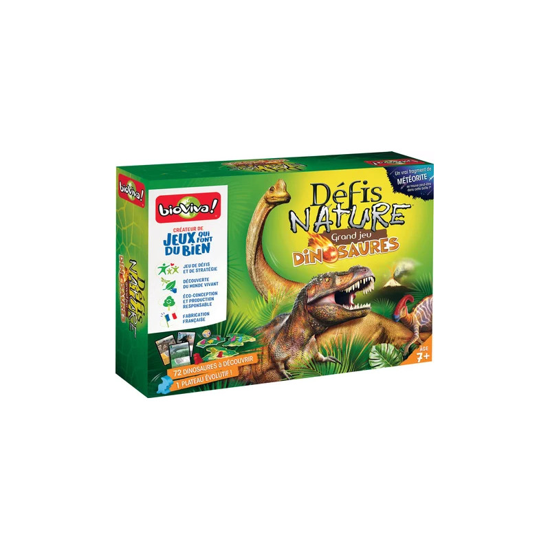 Grand jeu défi nature dino - BIOVIVA