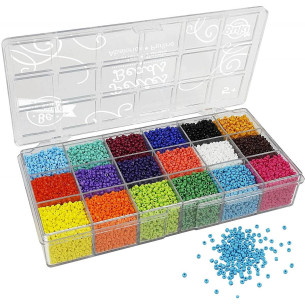 Boîte perles opaques - BUKI