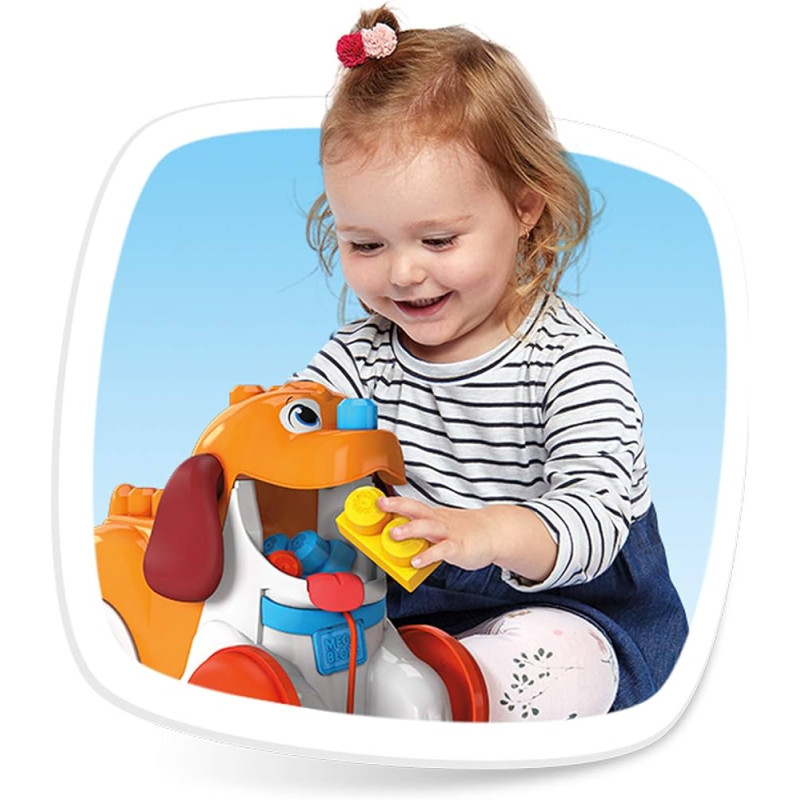 Jouet à tirer Poopy le chien - MEGA BLOKS
