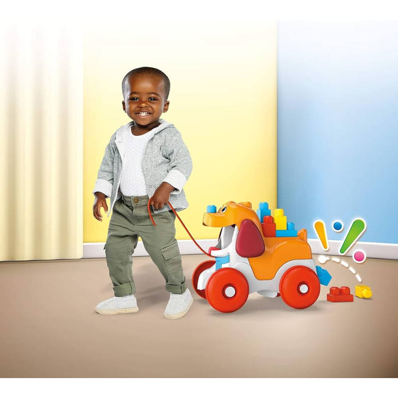 Jouet à tirer Poopy le chien - MEGA BLOKS