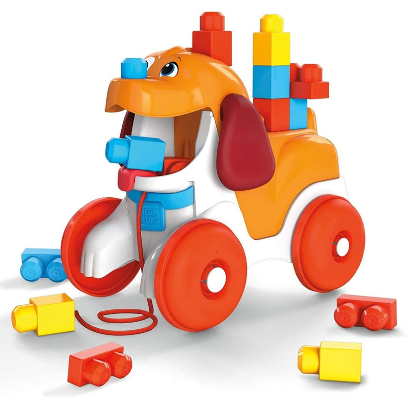 Jouet à tirer Poopy le chien - MEGA BLOKS