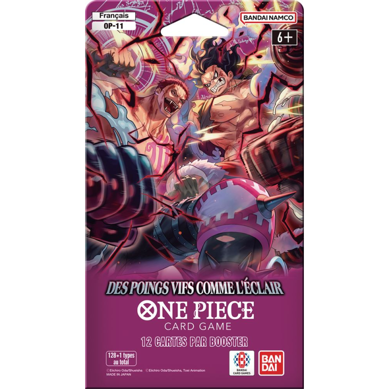 One Piece OP11 Poings vifs Booster blister - ASMODEE