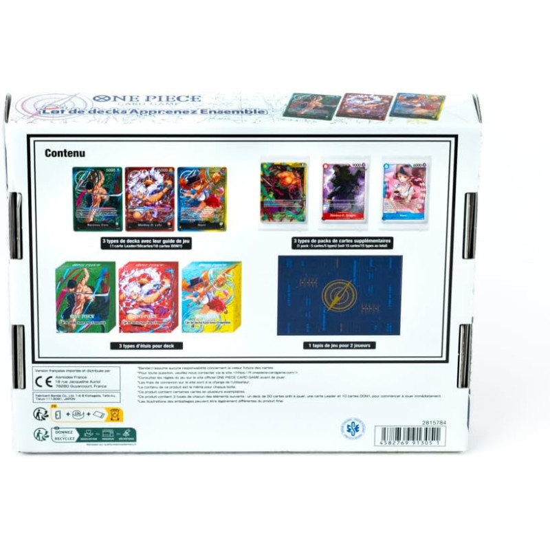 Coffret découverte One Piece apprenez ensemble - ASMODEE